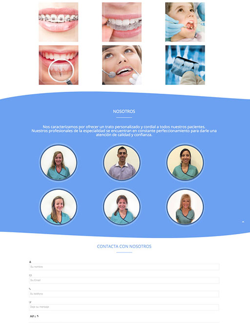 Rediseño Logo y Web de Clínica Dental